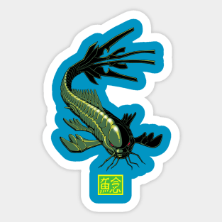 Robot Catfish Sticker